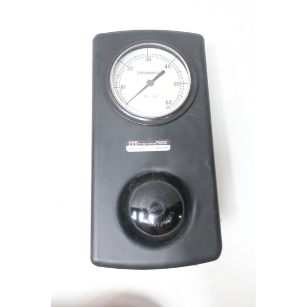 Itt CONOFLOW PRESSURE ASSEMBLY 1/4IN 0-60PSI NPT PNEUMATIC REGULATOR GPH10XXF - main